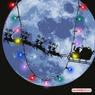 1 x LED X - Mas Lights Halskette farbig - griswoldshop