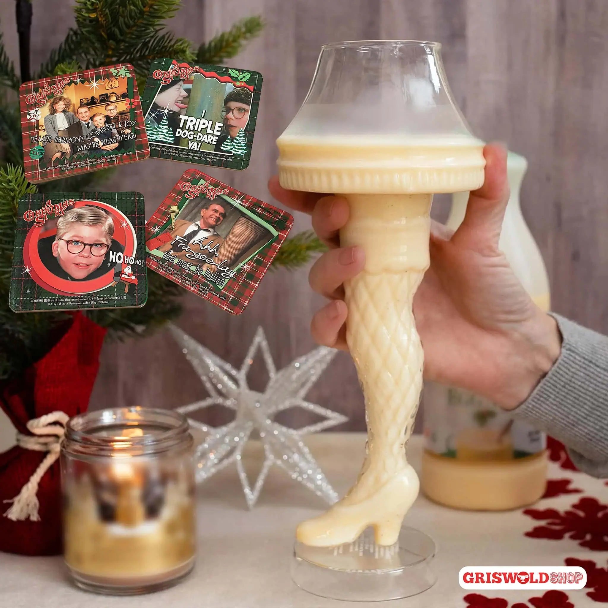 A Christmas Story Untersetzer 4er Set - griswoldshop