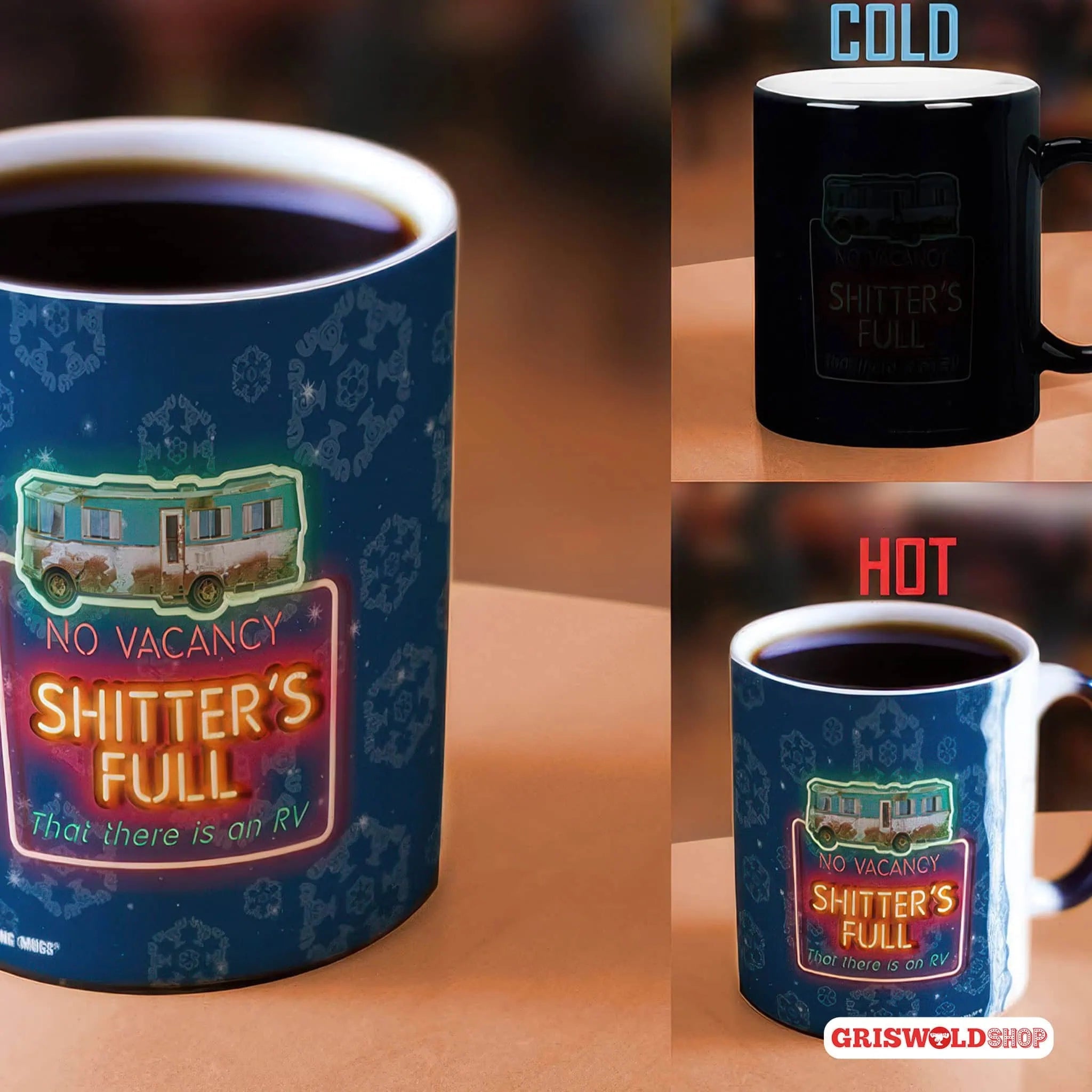 Christmas Vacation Tasse Magic Shitter Was Full - griswoldshop