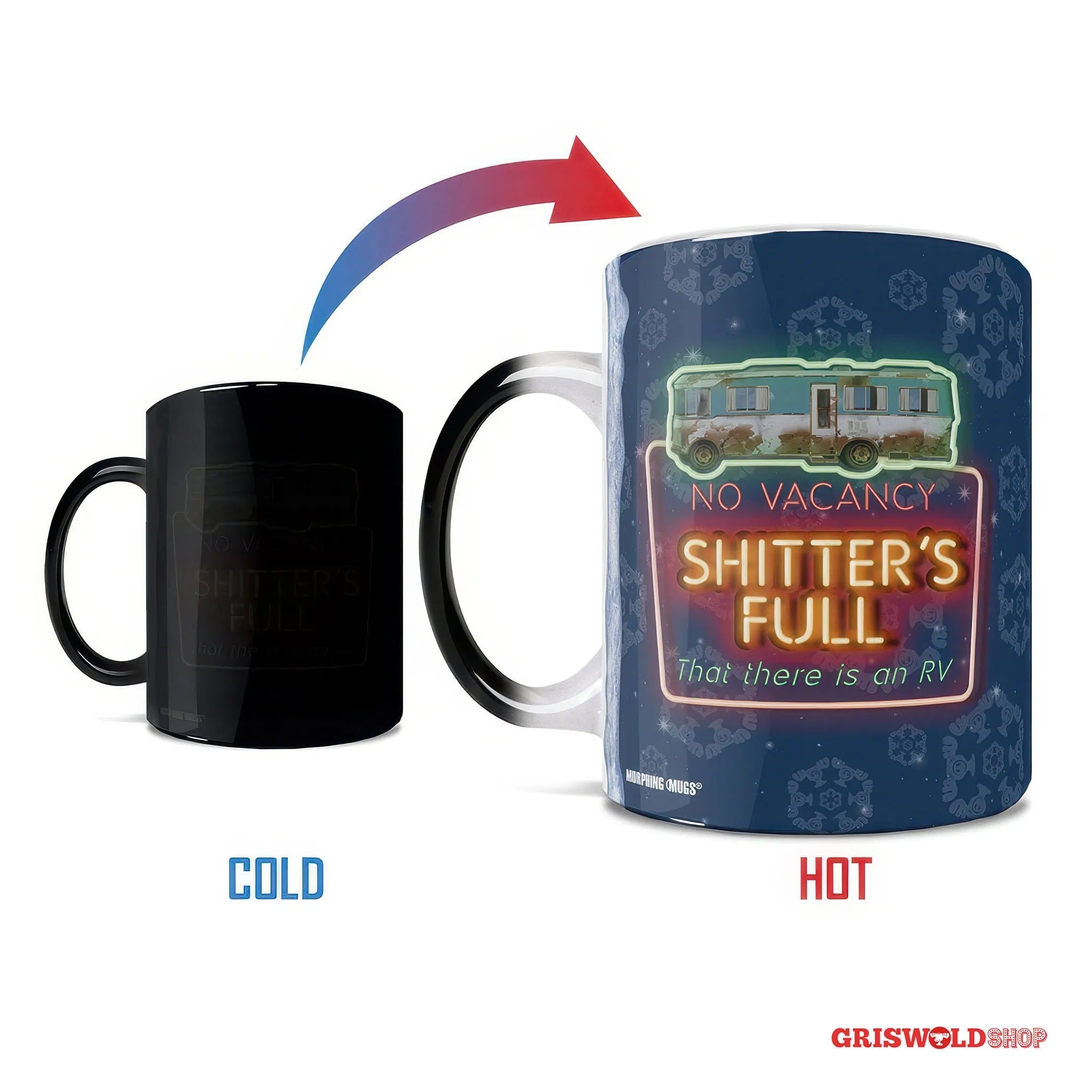 Christmas Vacation Tasse Magic Shitter Was Full - griswoldshop
