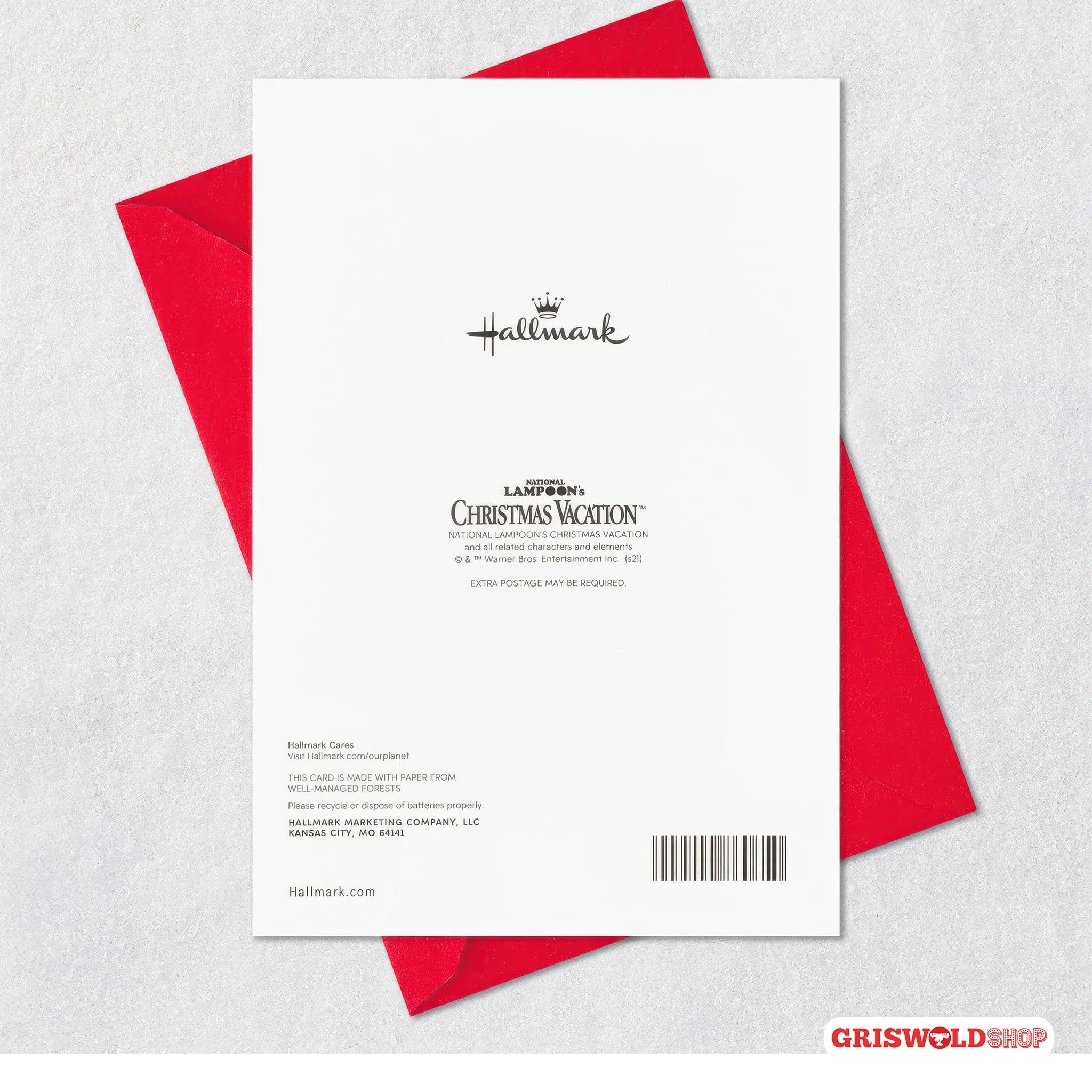 Griswold Karte Eichhörnchen Filmsound - griswoldshop