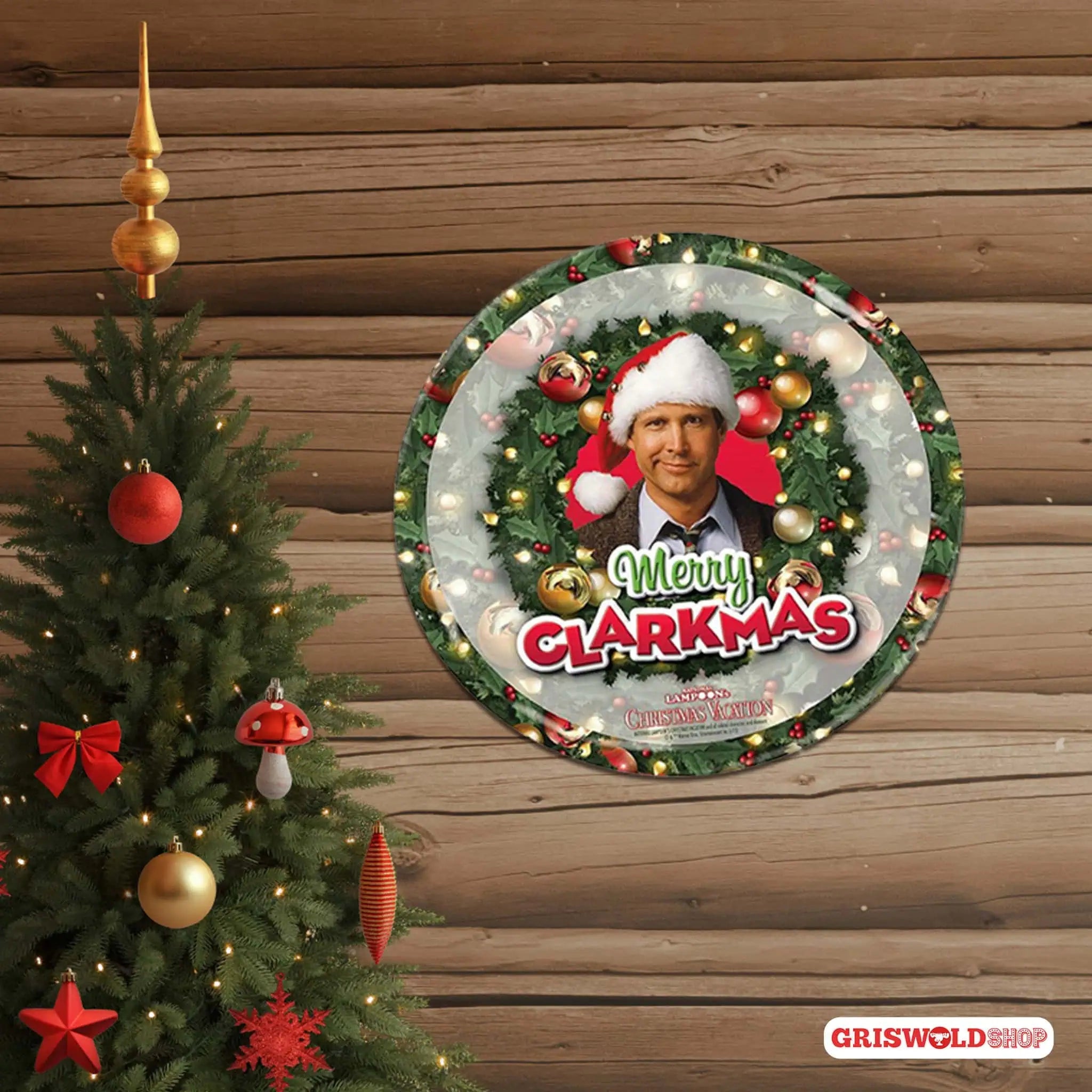 Clark Griswold Kult Weihnachtsteller - griswoldshop