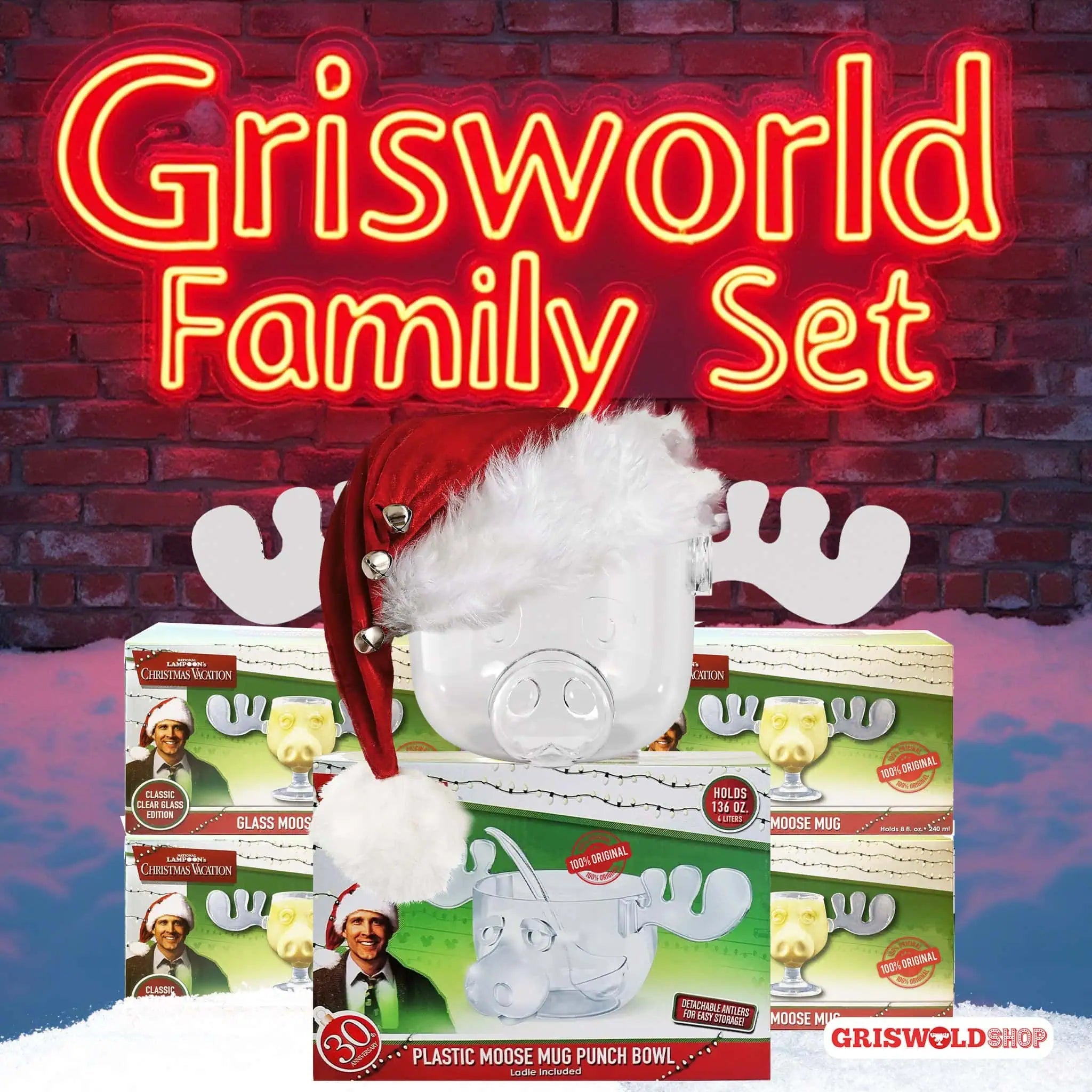 Original Griswold Family Set PVC / Glas - griswoldshop