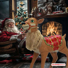 Santas Rentier Rudolf X - Mas Animatronic XL - griswoldshop