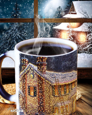 Christmas Vacation Kaffeetasse Magic ART House - griswoldshop