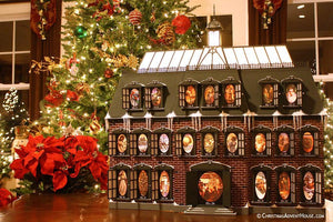 Sofort lieferbar Ausstellungsstück Christmas Advent House USA - griswoldshop